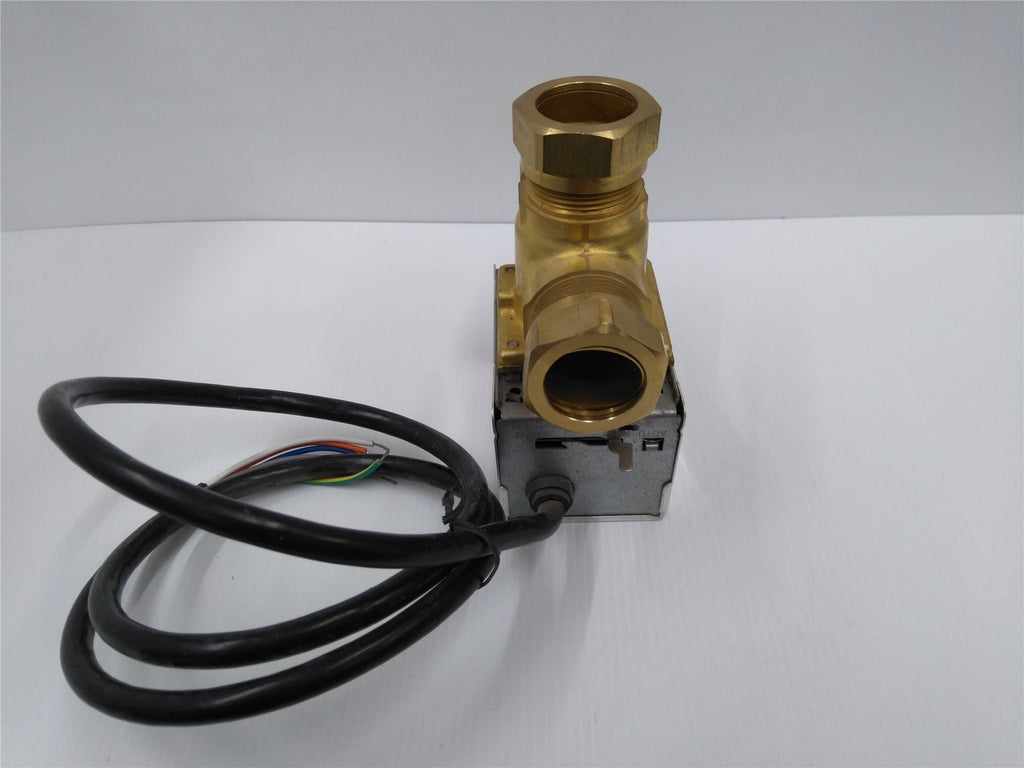 NEW ORIGINAL HONEYWELL  V4073A1039/U 3 PORT MID POSITION VALVE 22mm