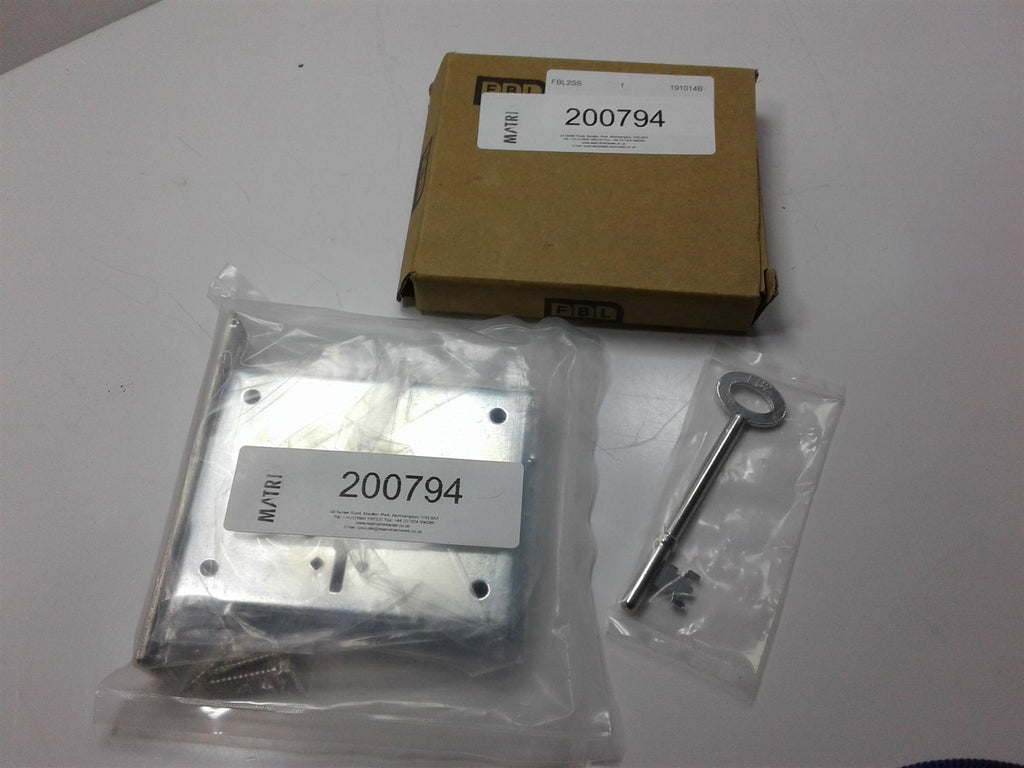 Fire Brigade FB2 Mortice Deadlock (with Key) 200794