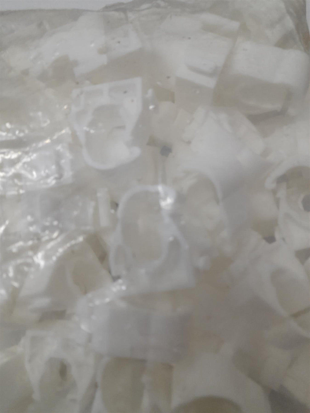 Ellis 851219 White Clips Quantity 100