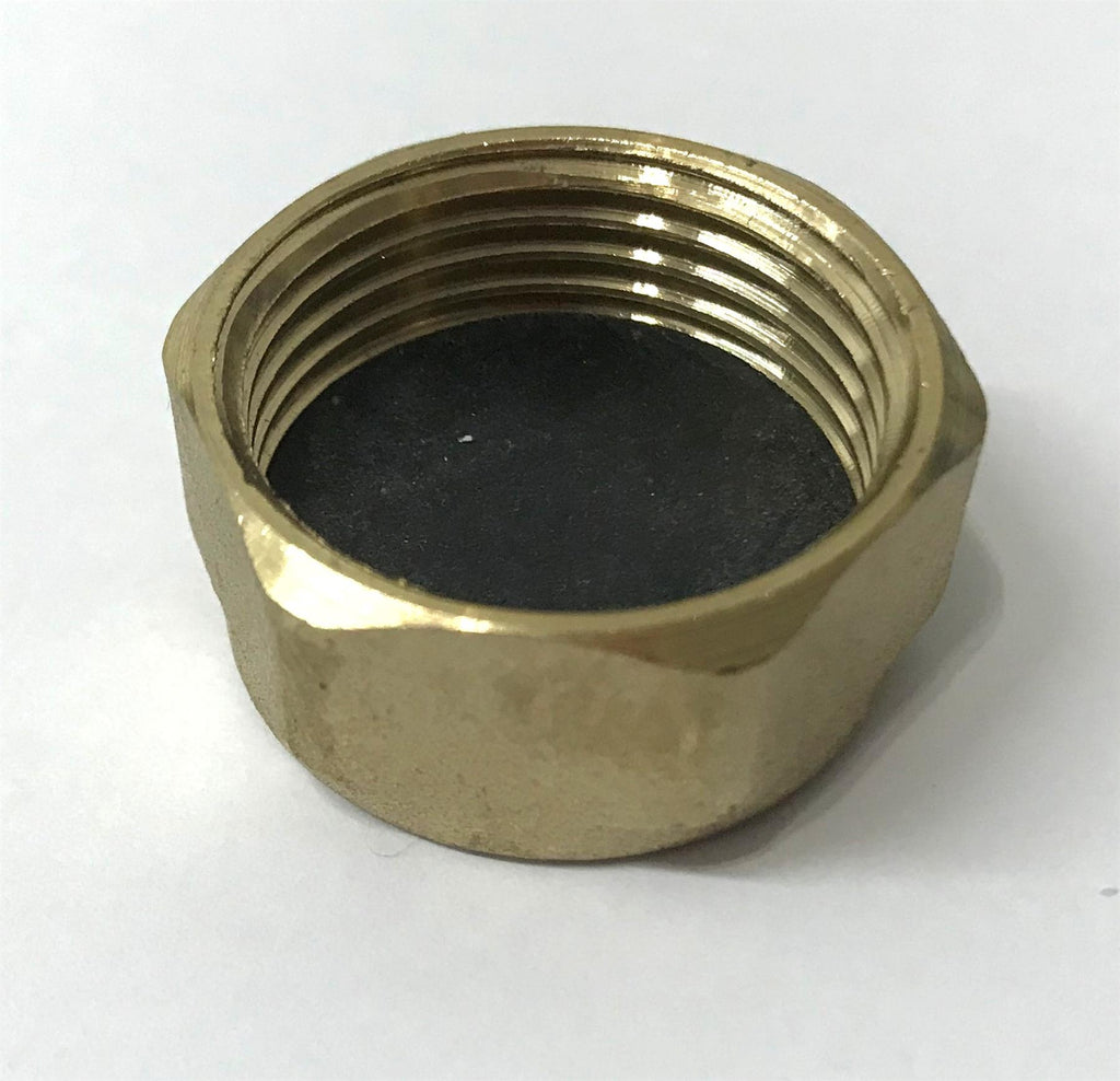 BRASS FEMALE BLANKING CAP STOP END SIZES 3/4" BSP