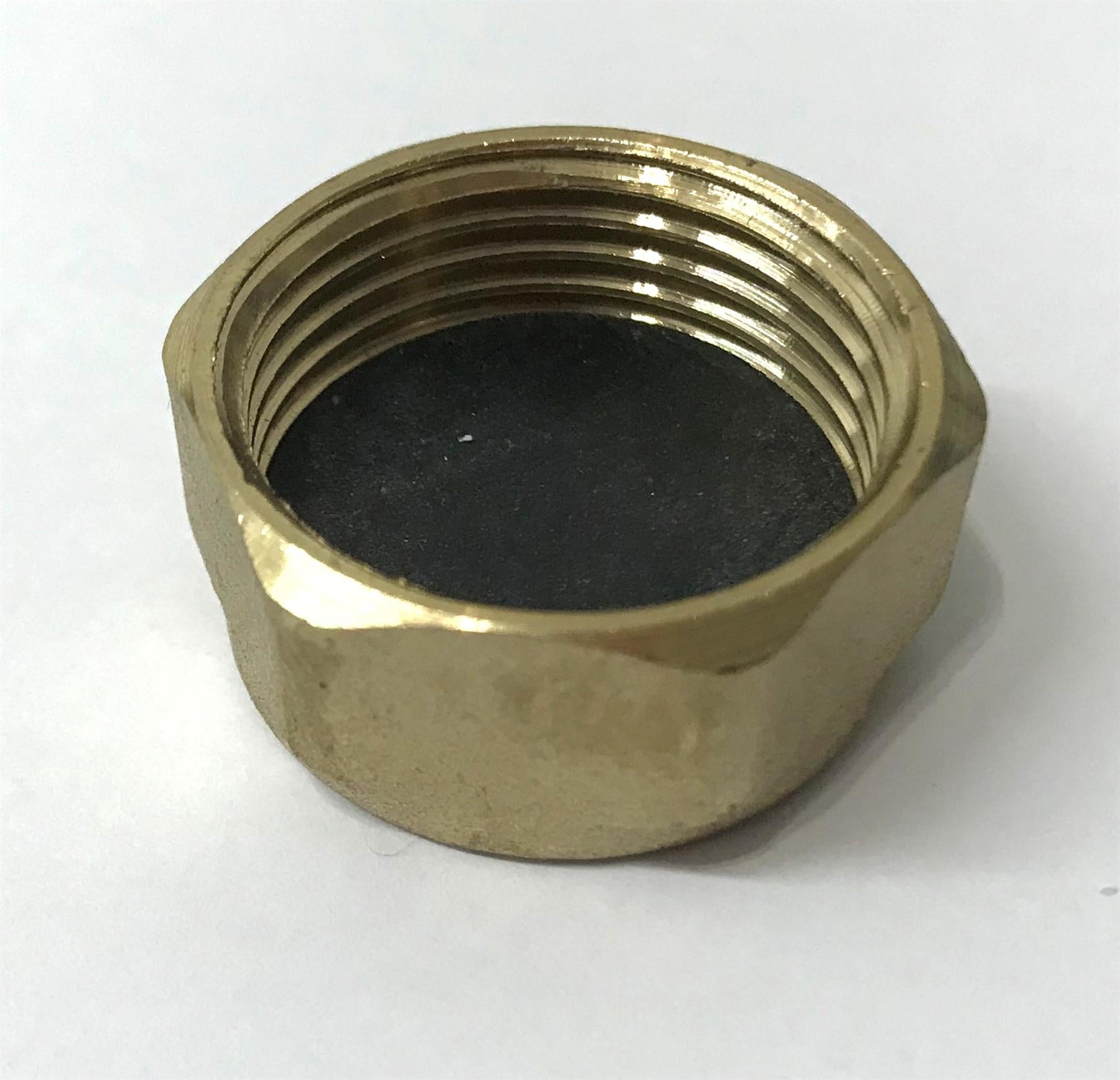 BRASS FEMALE BLANKING CAP STOP END SIZES 3/4" BSP
