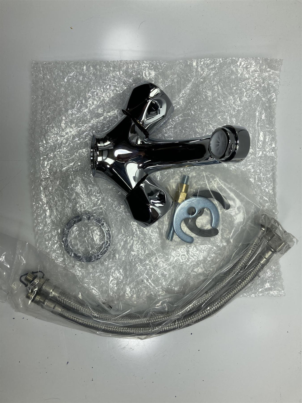Bristan Club Monobloc Basin Sink Mixer Tap with Pop-Up Waste Chrome VAC BAS C MT