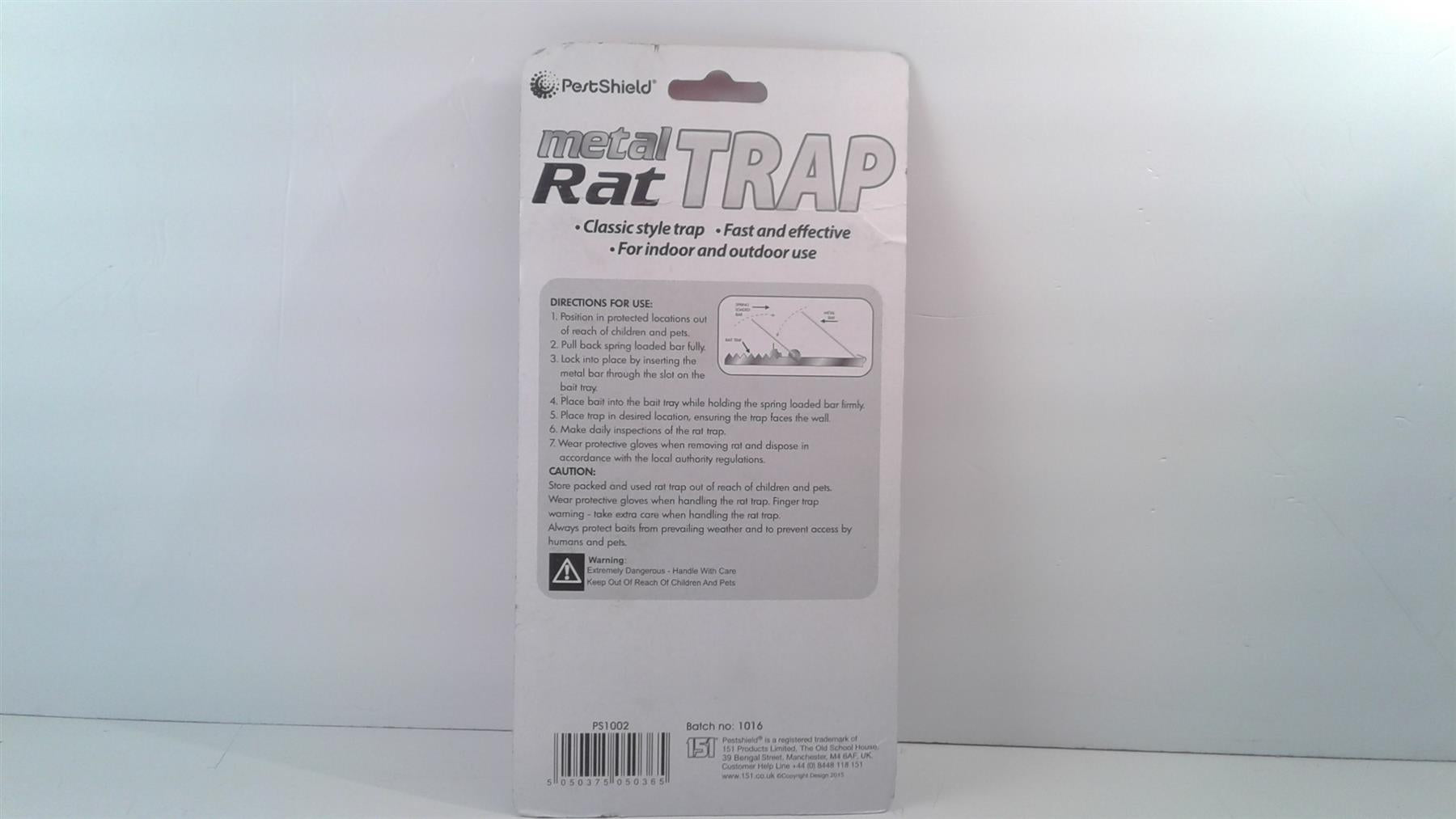 Metal Rat Mouse Trap Quick Effective Metal Mouse Pest Trap Indoor Outdoor