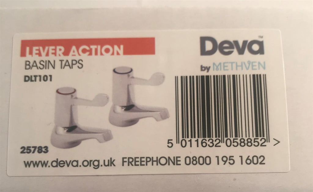 Deva DLT101 Lever Action Basin Tap