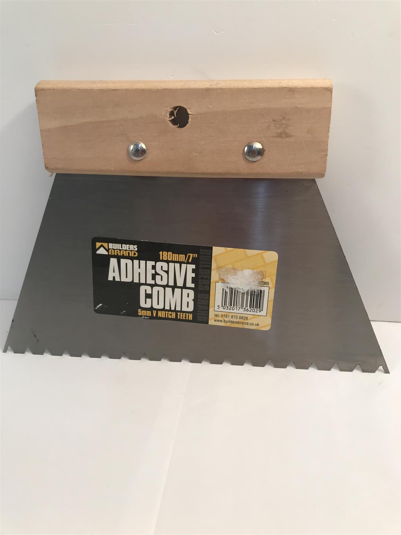 Builders Brand Adhesive Comb 180mm/7" 62385