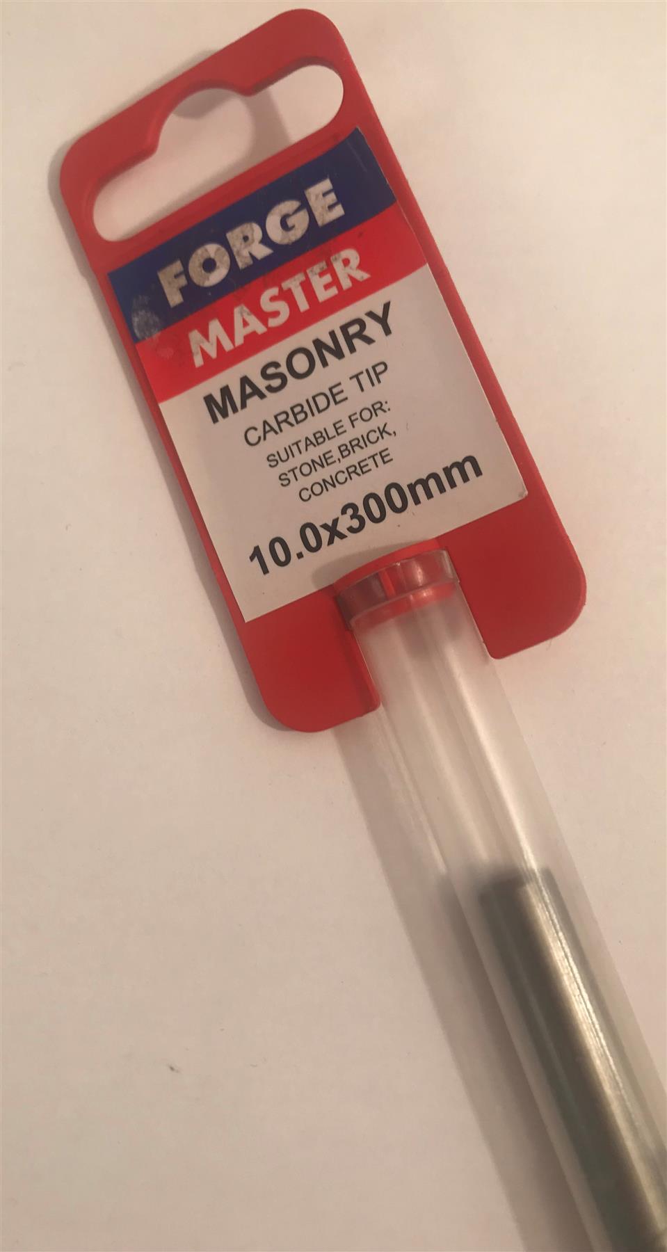 Forge Master Masonry Carbide Tip 10 x 300mm  FMMAS10300