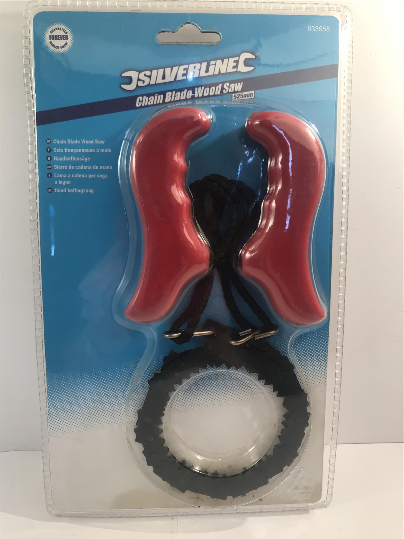 Silverline Pocket Chainsaw 525mm   633958