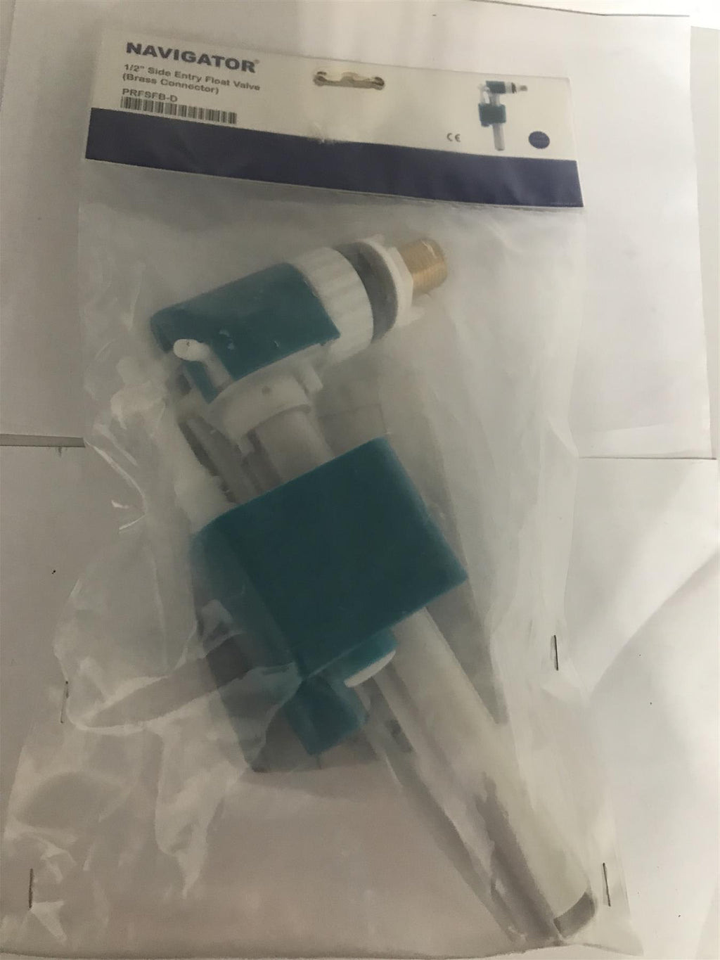 Navigator 1/2" Side Entry Float Valve (Brass Connector) PRFSFB-D