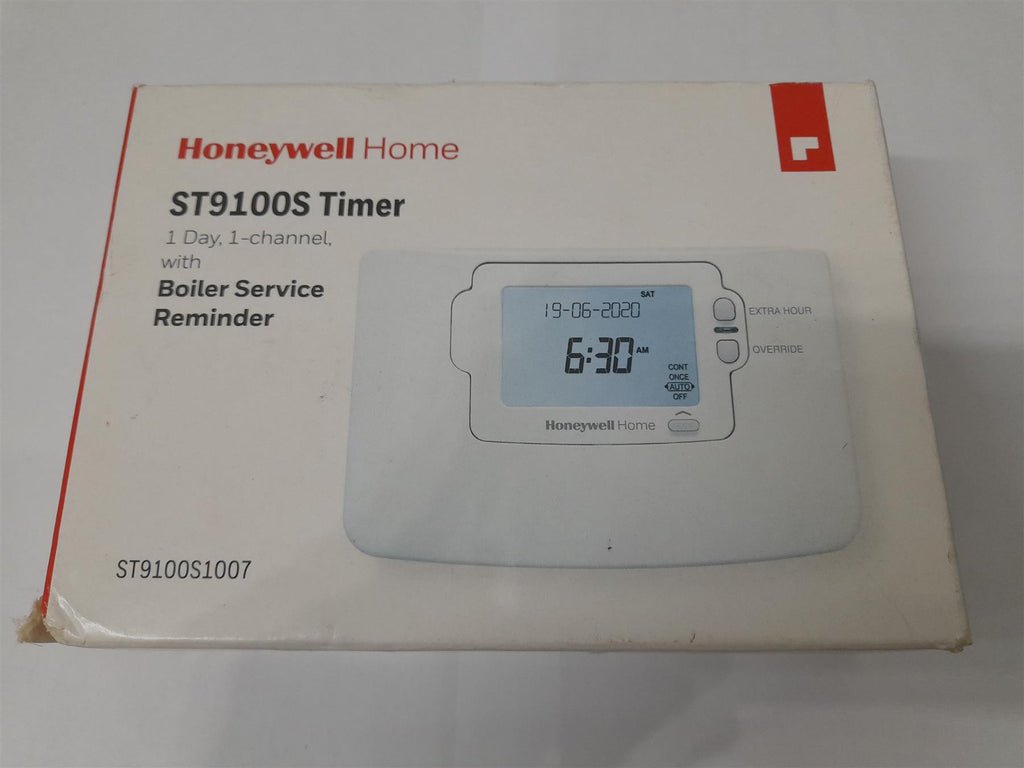 Honeywell ST9100S1007 1 Day 1 Channel Programmer with Service Reminder