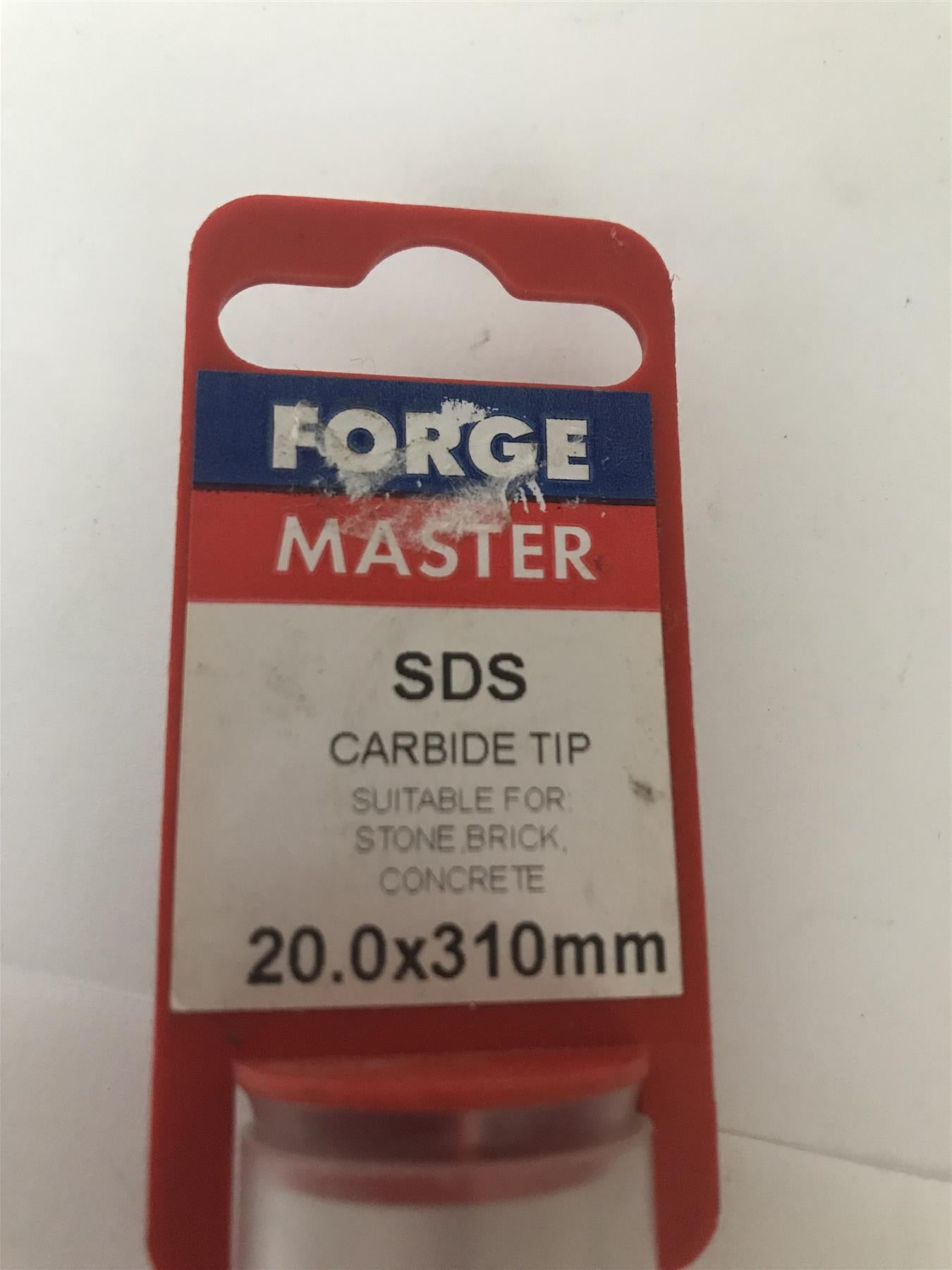 Forge Master SDS Carbide Tip Masonry Drill Bit  FMSDS20310