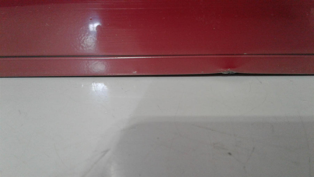 Red Post Box Lockable Outside Wall Mounted Elegance Square With Keys