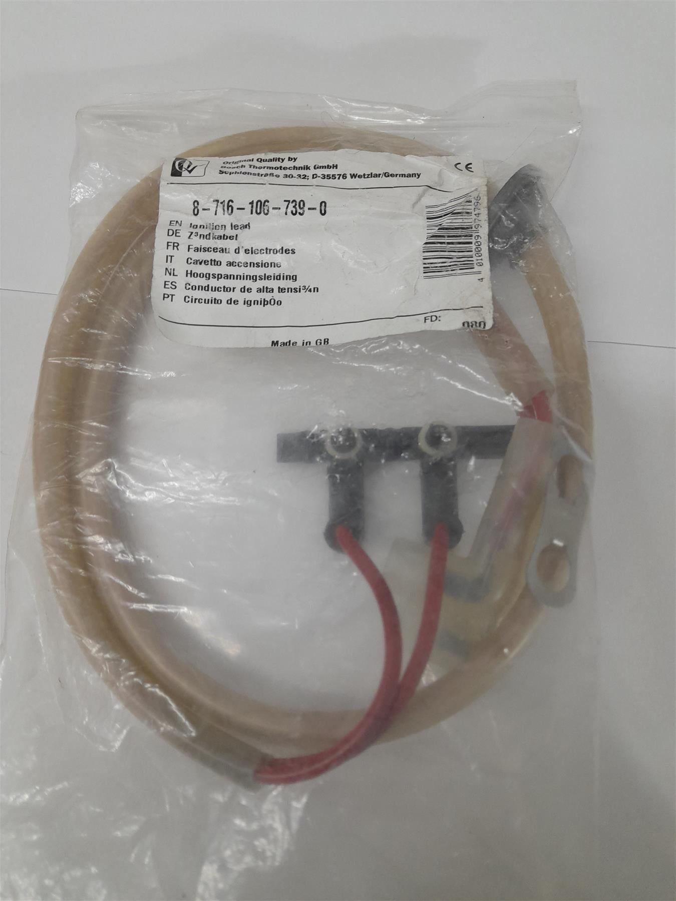 Worcester 87161067390 Ignition Lead