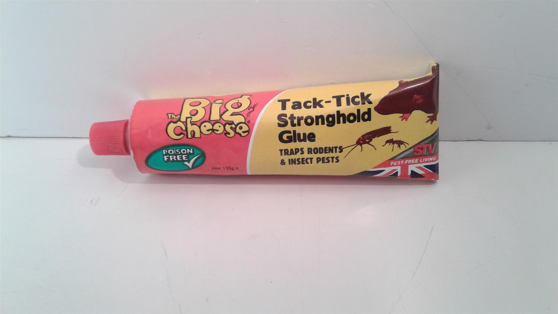 The Big Cheese Tack-Tick Stronghold Traps Rodents, Mouse Rats Insect Pests