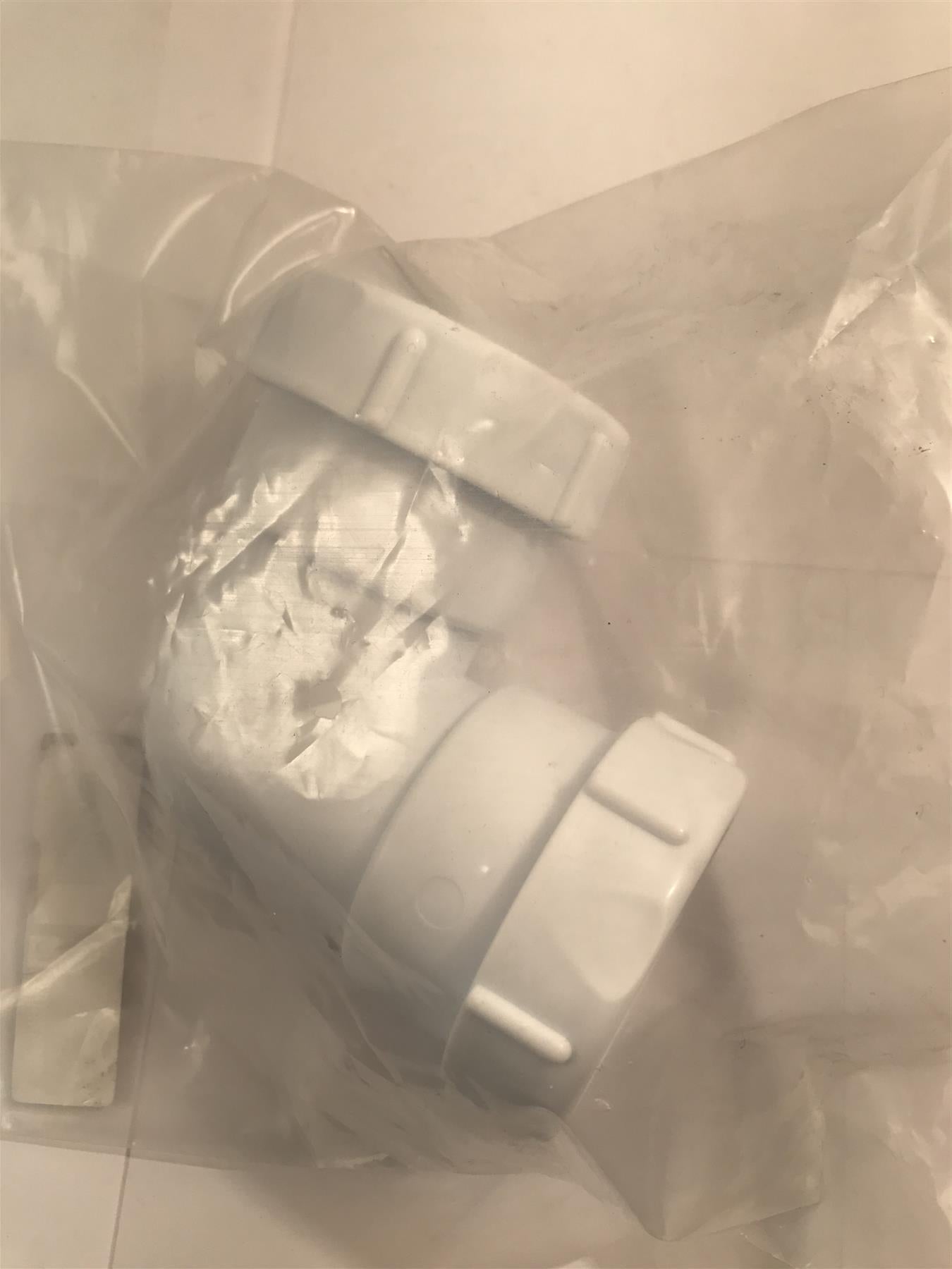 50mm Compression Waste Bend 90 Degree  WP222