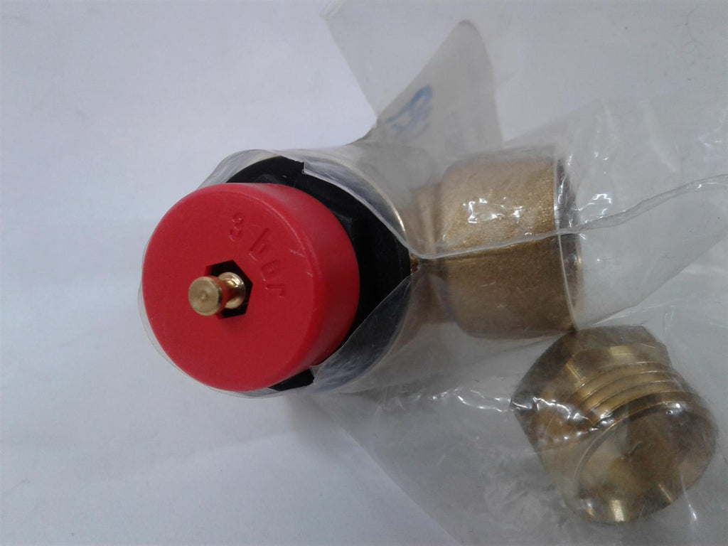 NEW Caleffi HALSTEAD 300734 3 BAR 1/2" PRESSURE RELIEF VALVE