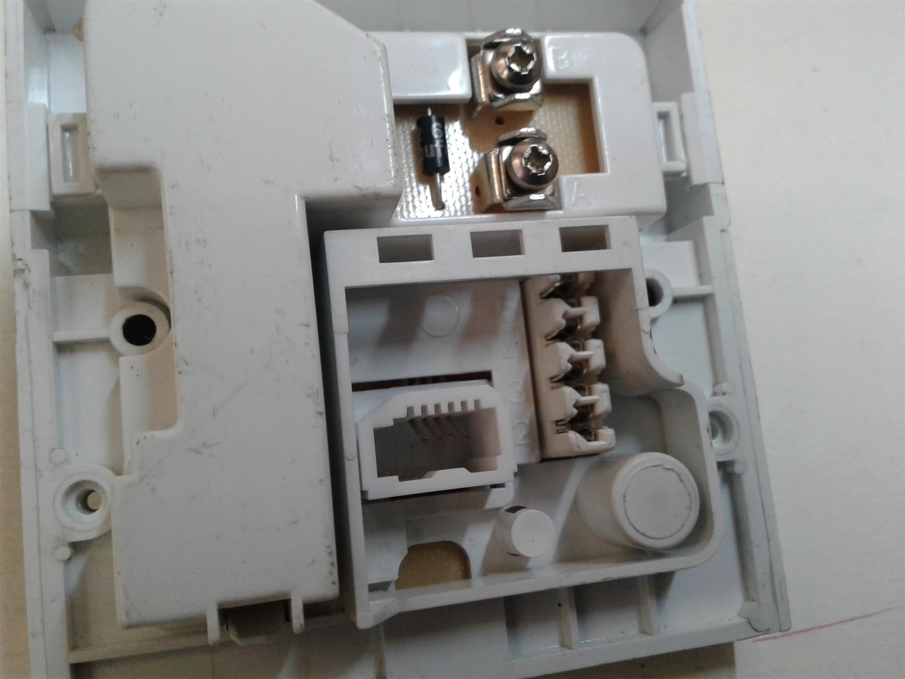 BT OPENREACH MASTER TELEPHONE SOCKET FACE COVER NTE5 85mm