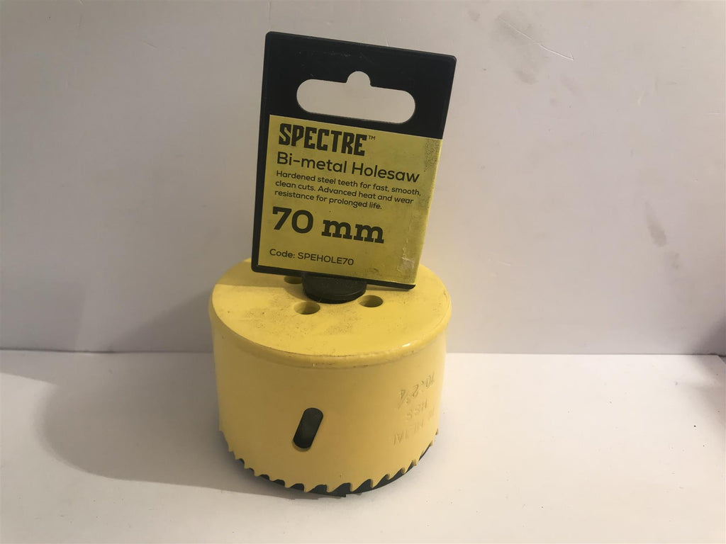 Spectre Bi-Metal Holesaw 70mm  SPEHOLE70
