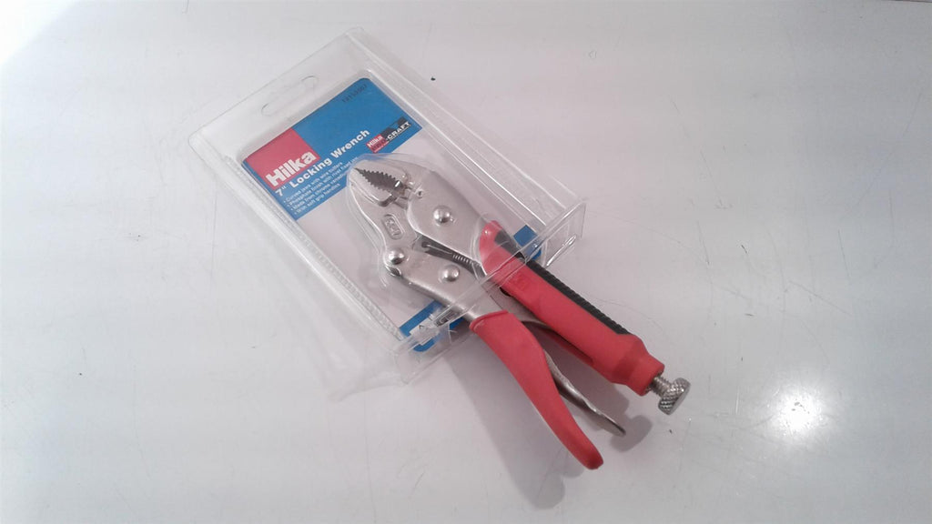 Hilka Soft Grip 7" Locking Wrench
