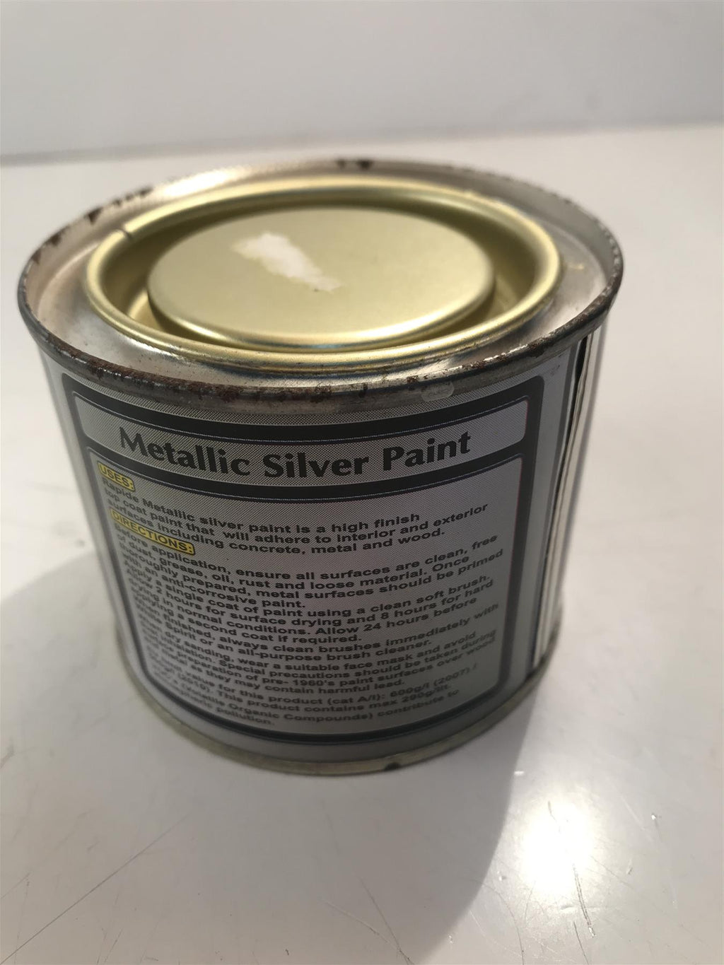 Rapide Paint & Protect Metallic Silver Paint 160ml