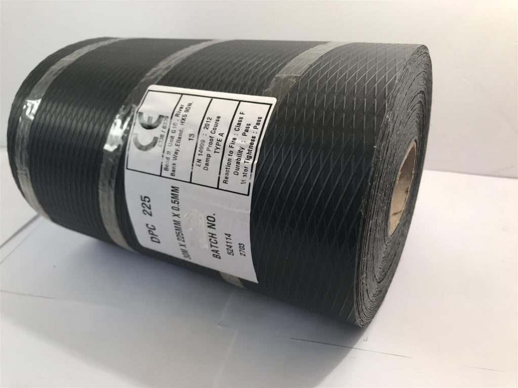 DPC Roll Damp Proof Course Membrane Brick Block Work 225mm x 30m
