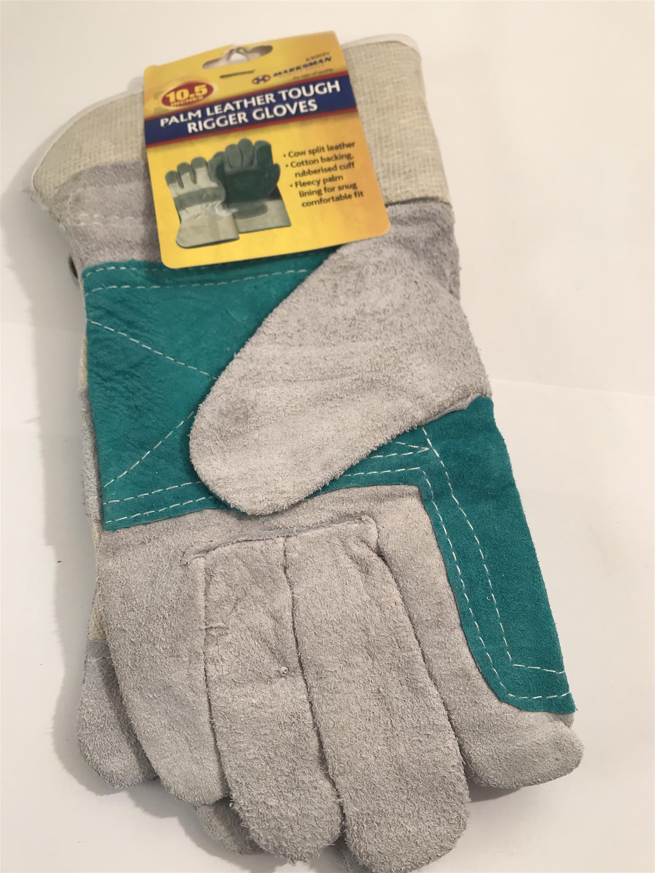 Palm Leather Tough Rigger Gloves 10.5"  63002c