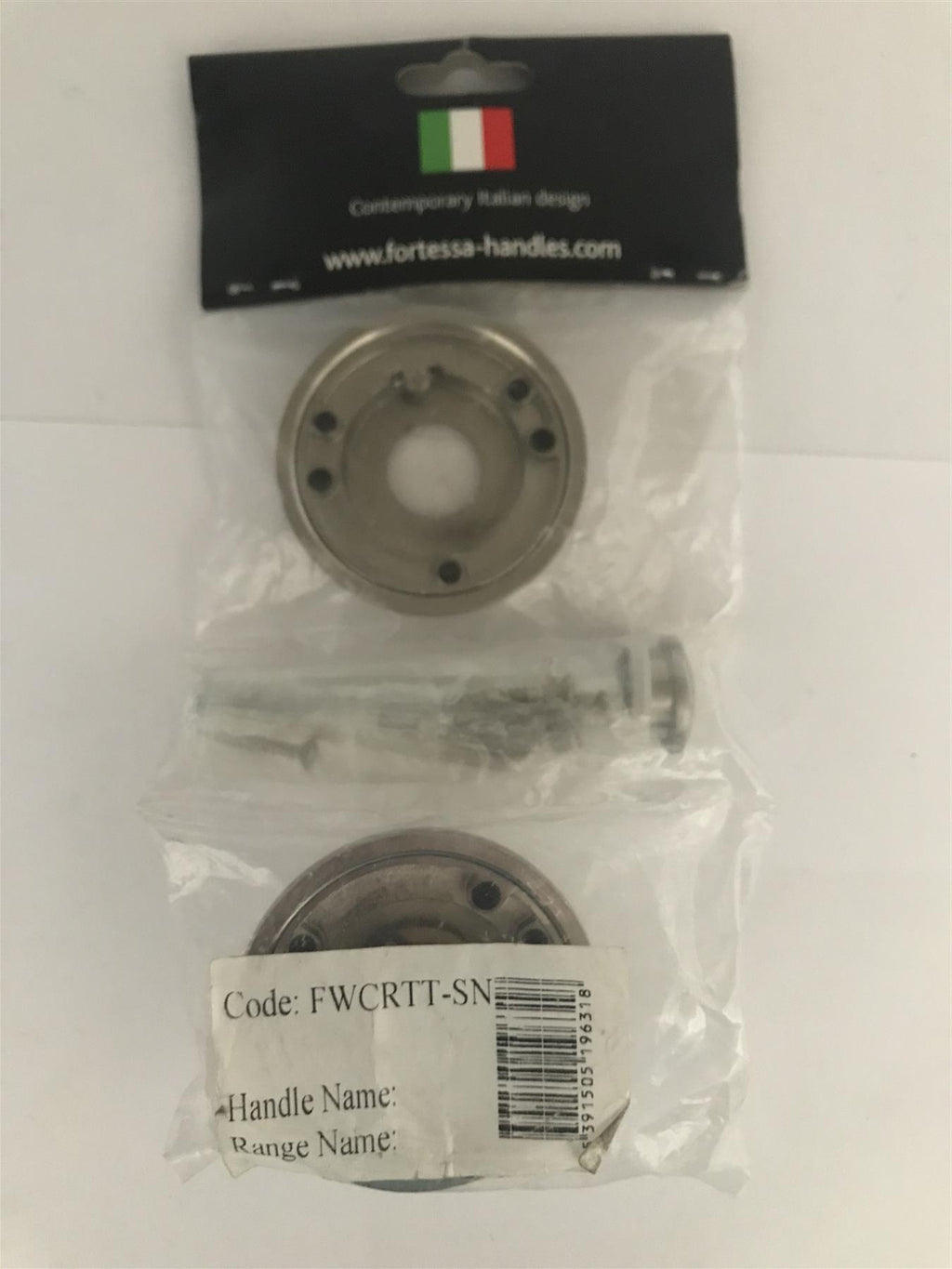 Fortessa Bathroom Thumb turn & Release Satin Nickel FWCRTT-SN