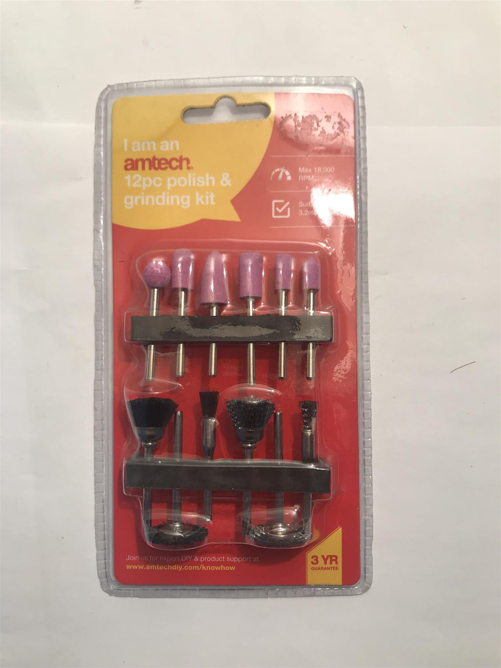 Amtech 12pc Polishing Kit  E1875