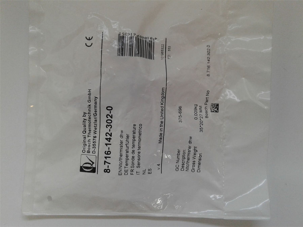 NEW WORCESTER 24 , 28 TEMPERATURE NTC SENSOR 87161423020