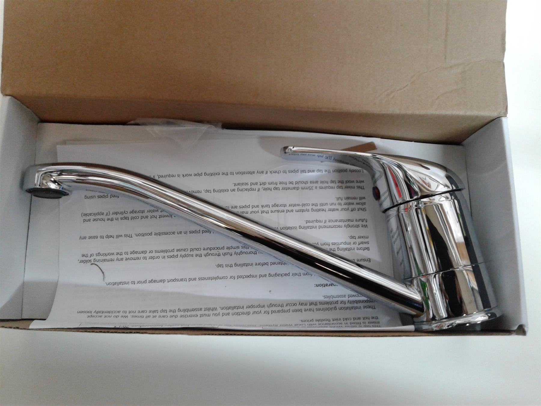 New Carron Phoenix 2T1050 Chrome Pura Single Lever Kitchen Tap