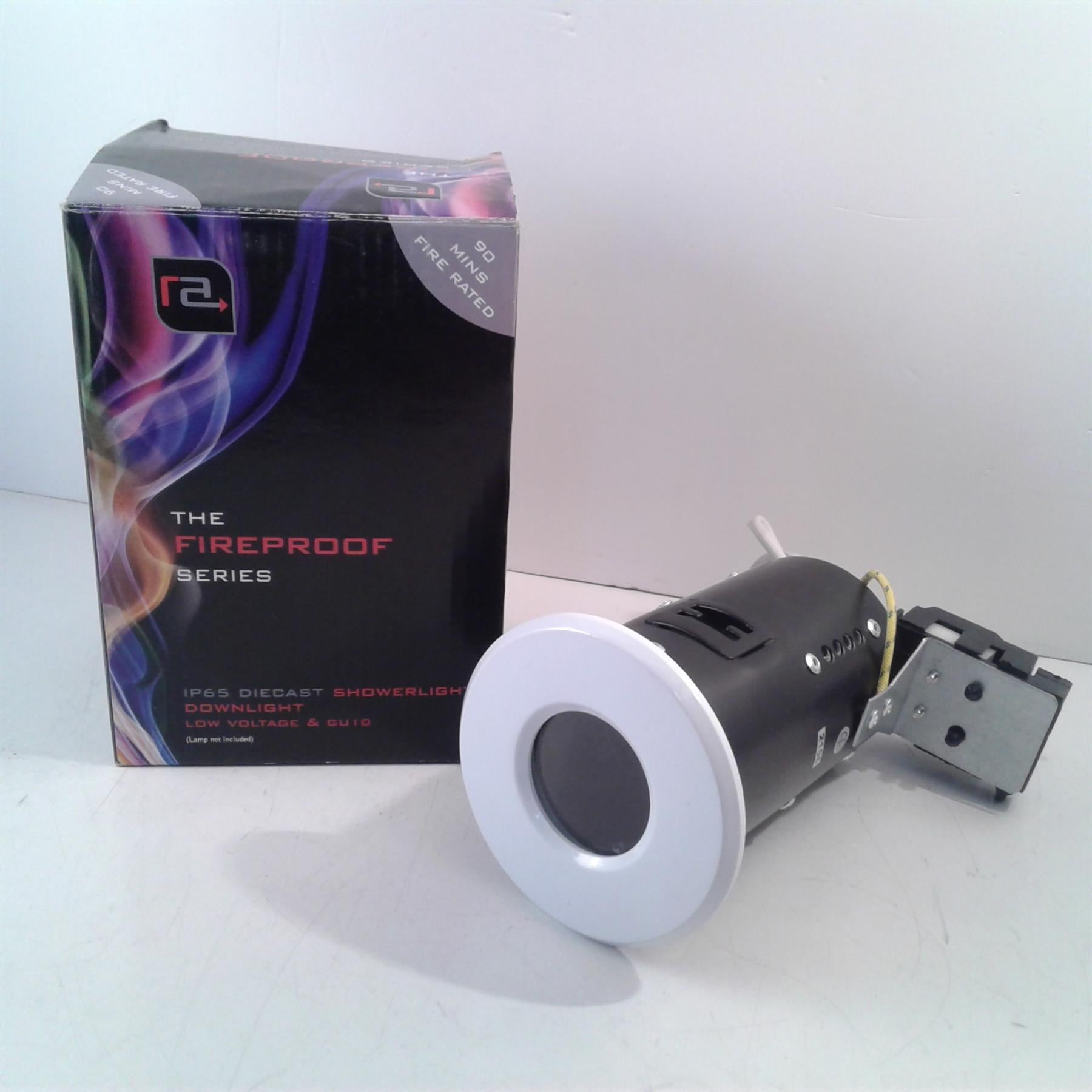 IP65 Diecast Showerlight Downlight White low voltage & GU10
