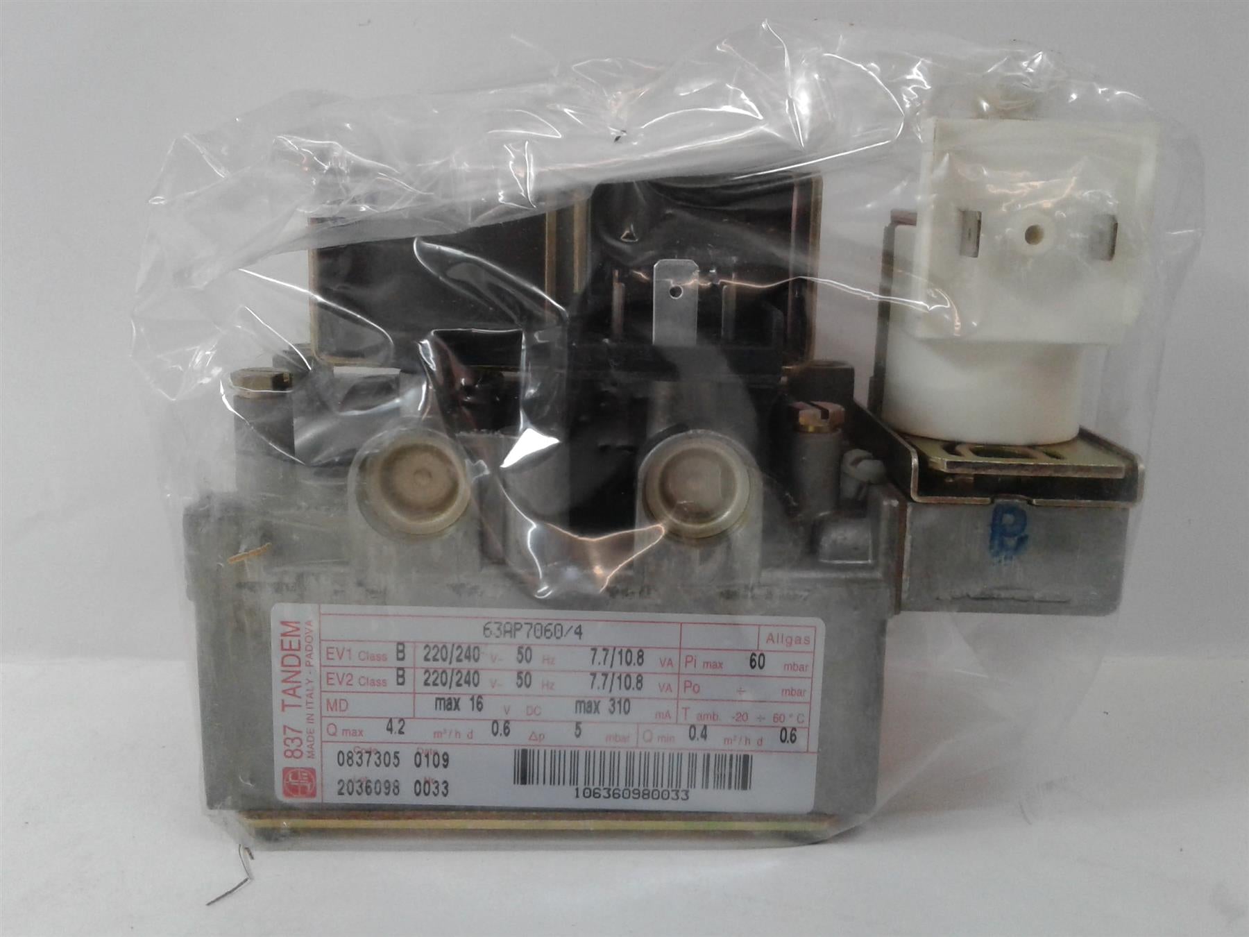 Vokera 2139 Gas Valve