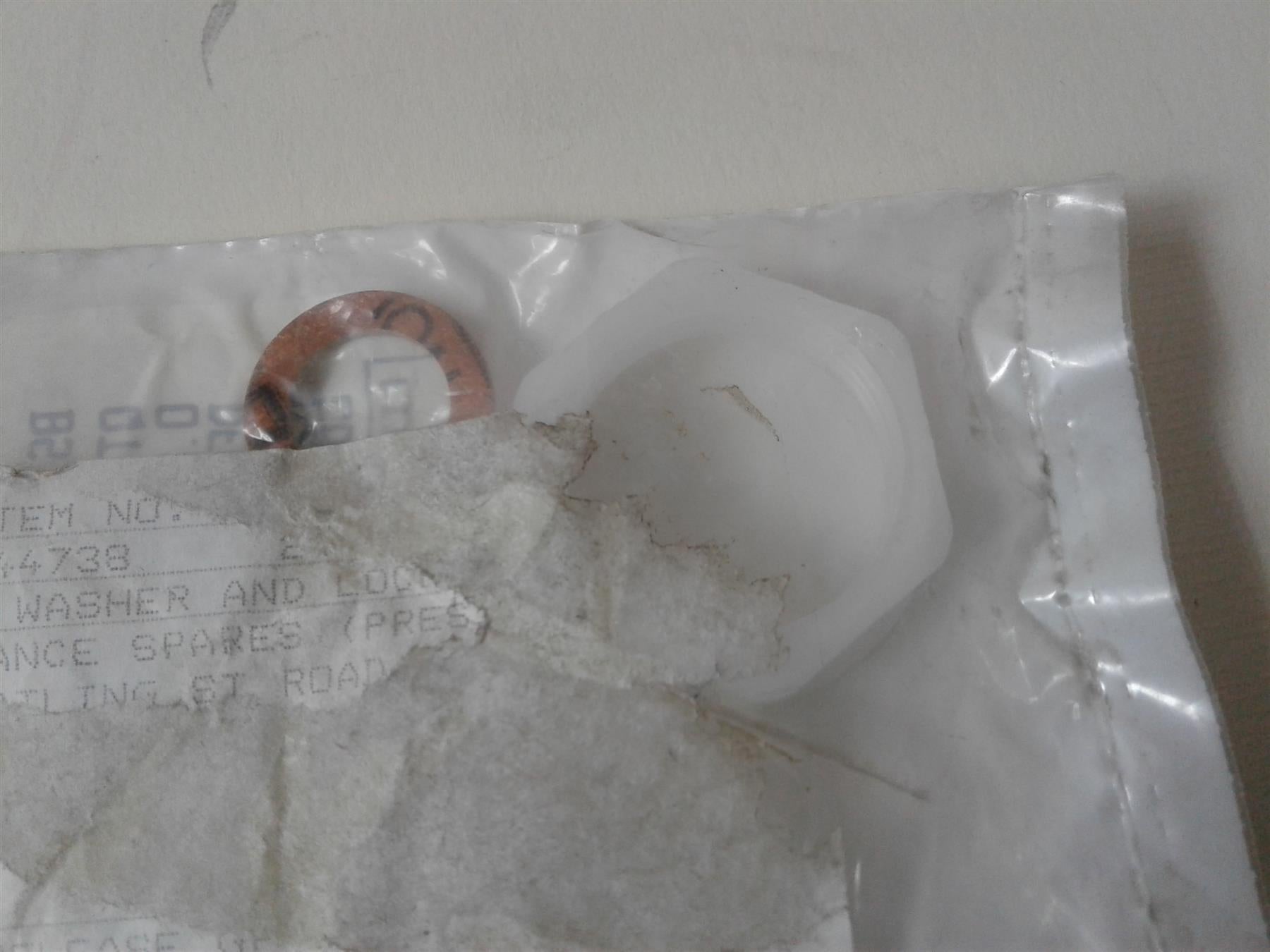 NEW Potterton Washer & Locknut Kit 244738