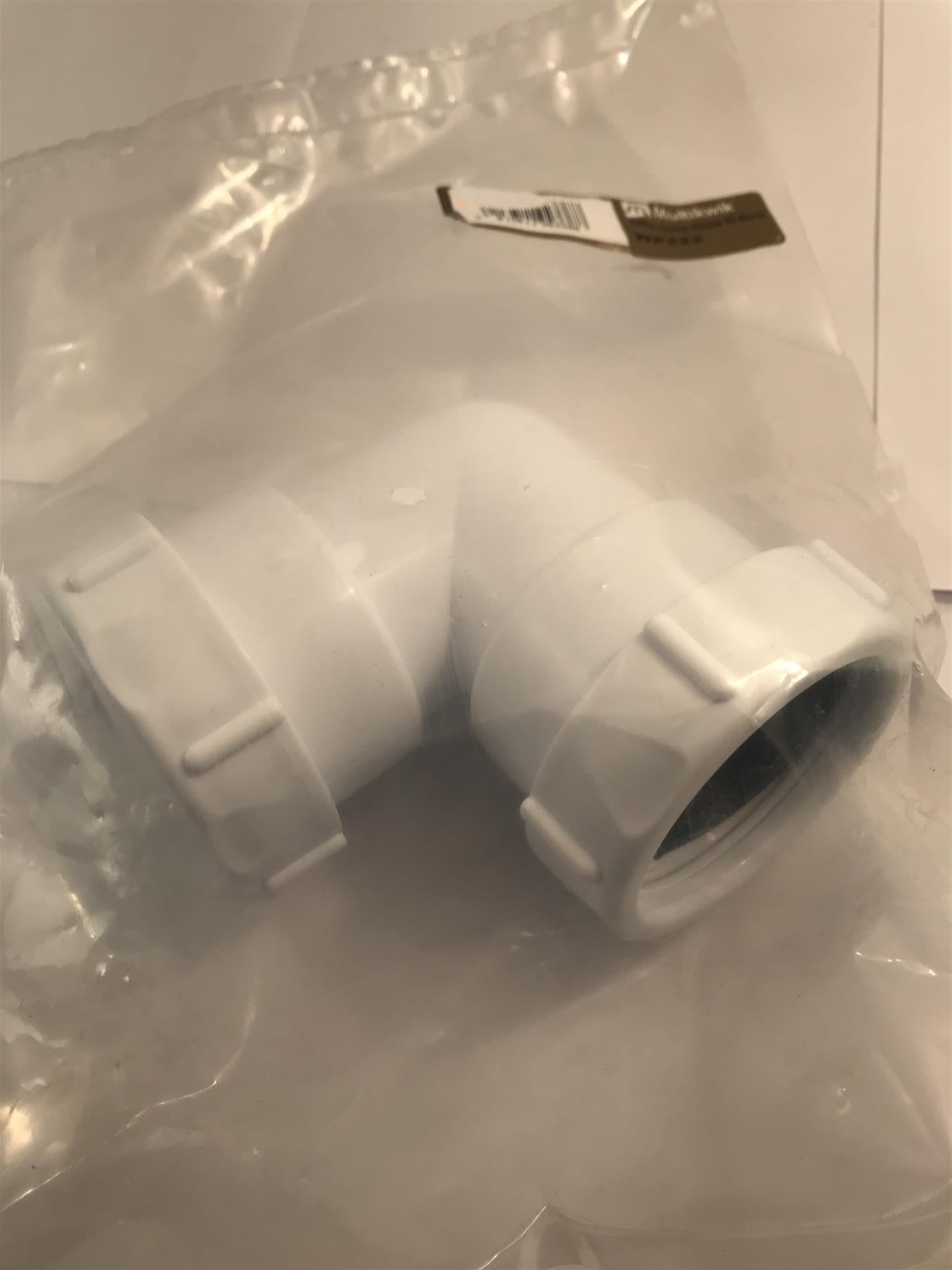 50mm Compression Waste Bend 90 Degree  WP222