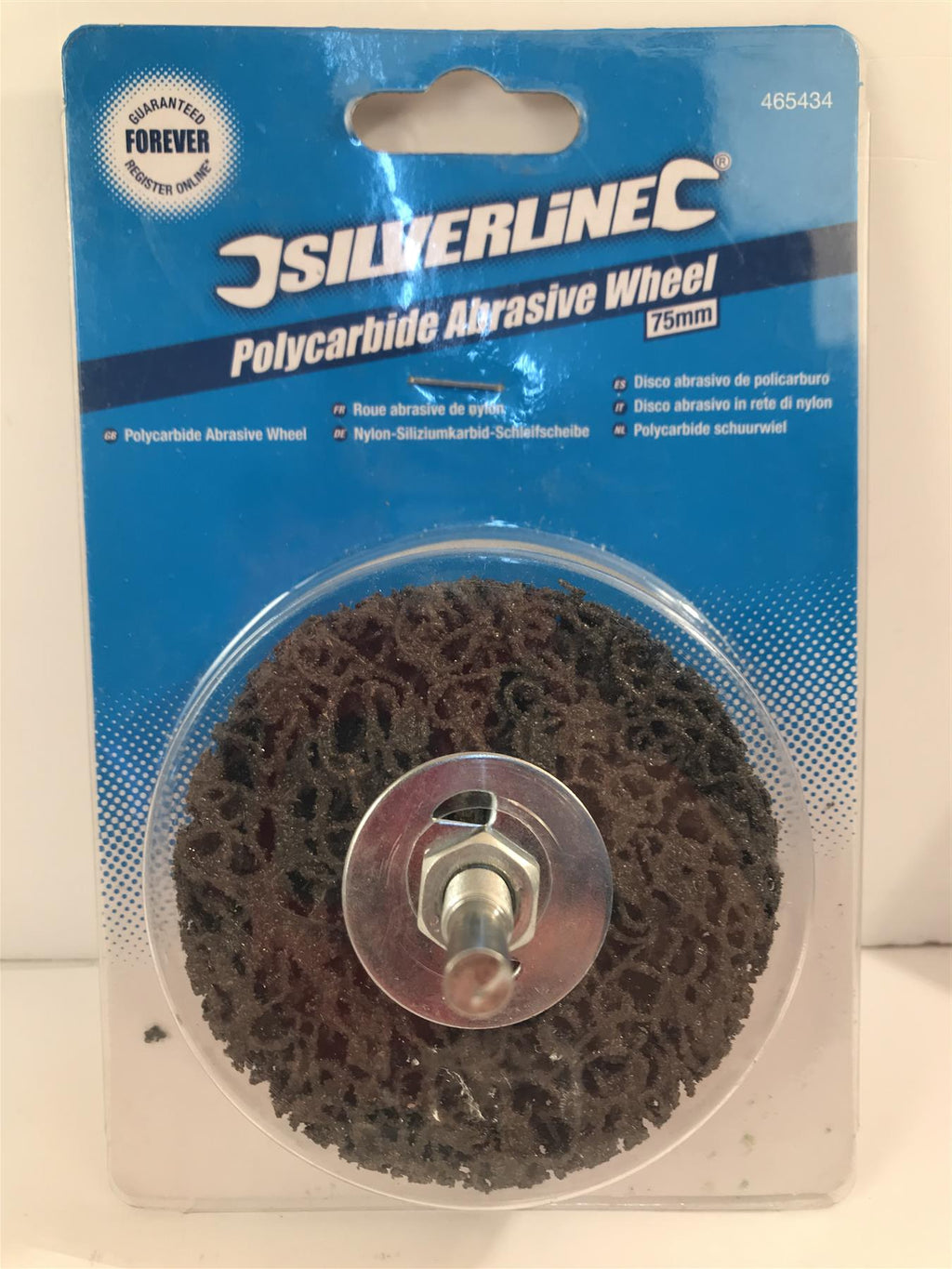 Silverline Polycarbide Abrasive Wheel 75mm  465434