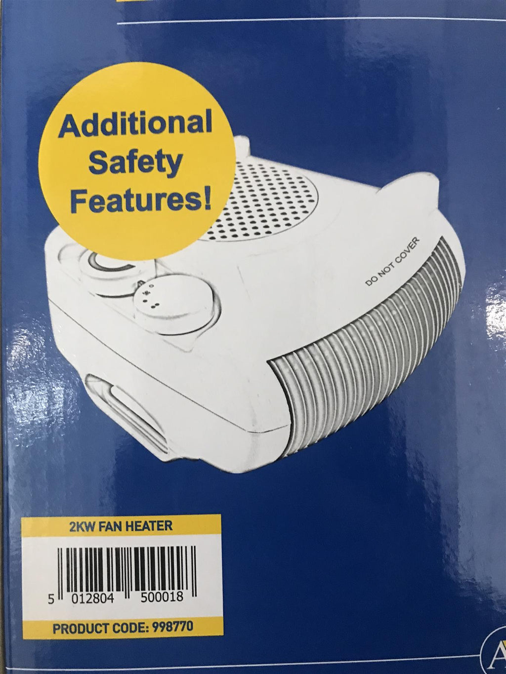 ARCTIC HAYES 998770 2kW FAN HEATER