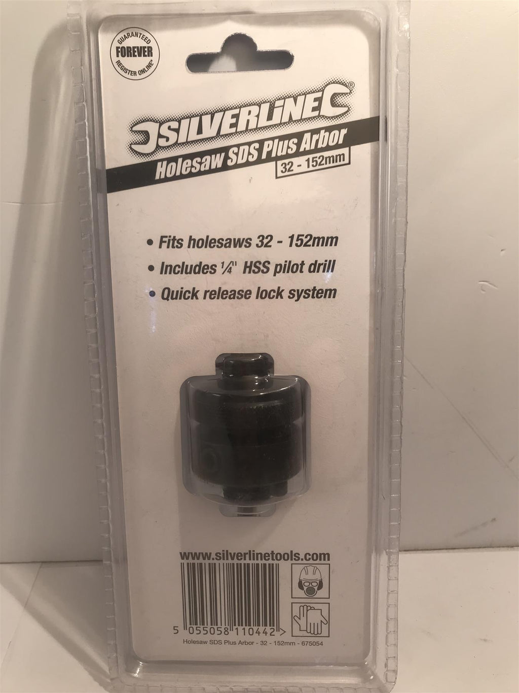 Silverline Holesaw SDS Plus Arbor 32-152mm  675054