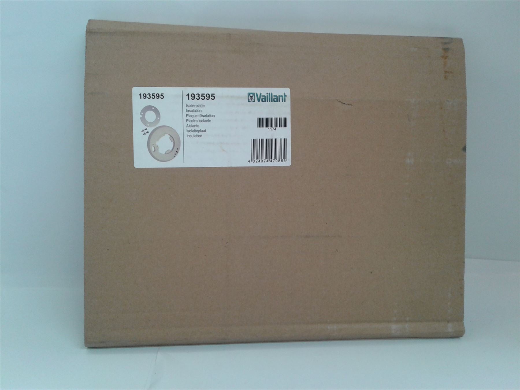 NEW Vaillant EcoTec Plus 824 831 837 937 Boiler Heat Exchanger Insulation 193595