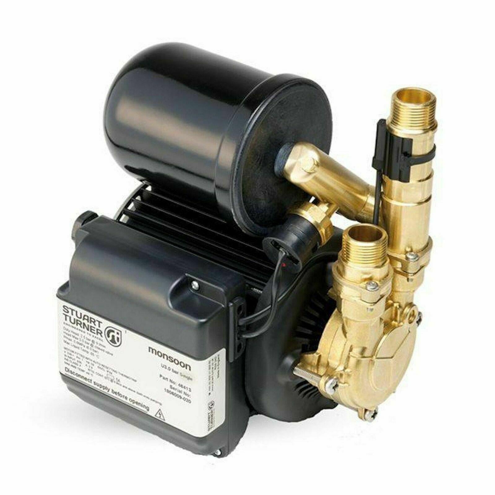 Stuart Turner Monsoon Universal 2.0 bar Single Shower and House Pumps 46498