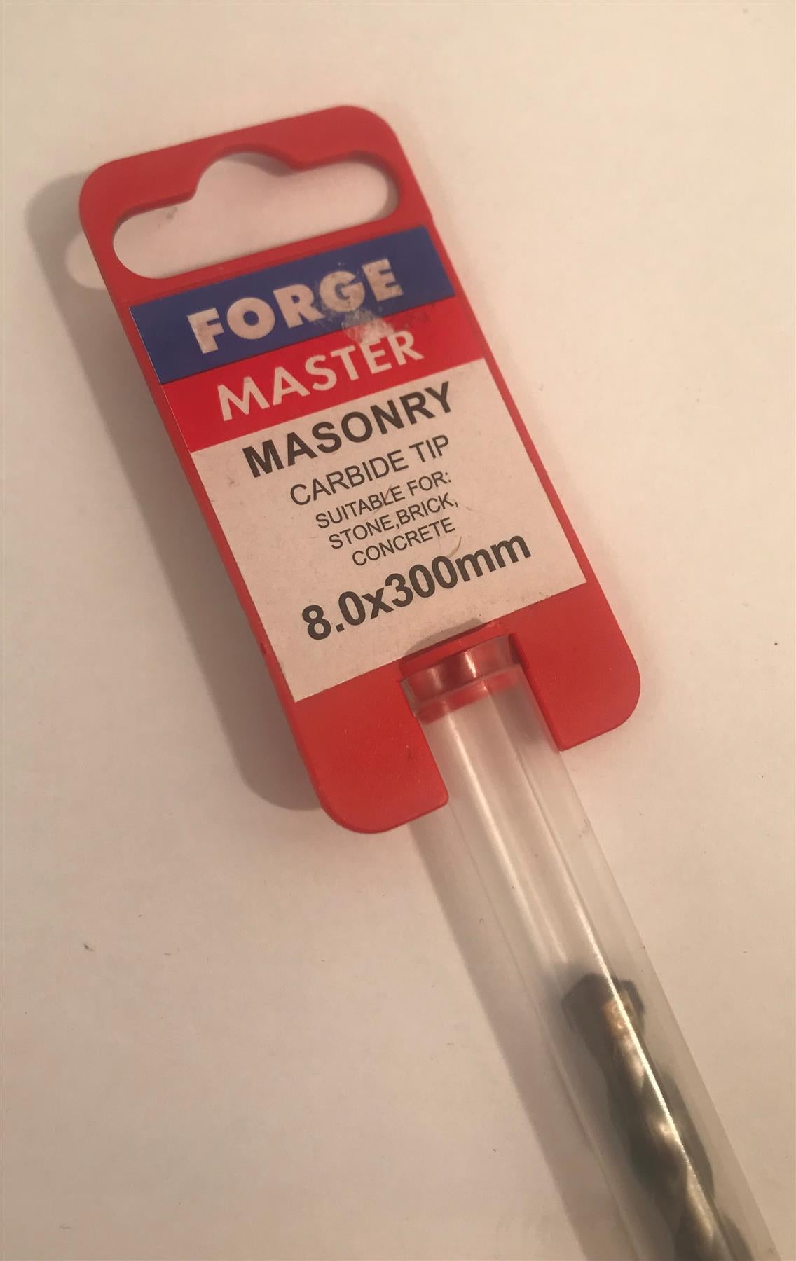 Forge Master Masonry Carbide Tip 8 x 300mm  FMMAS8300