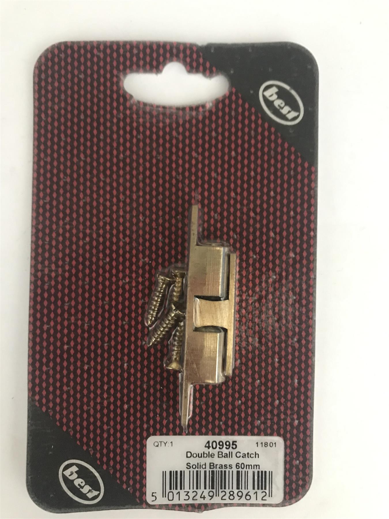 Best Double Ball Catch solid Brass 60mm  40995