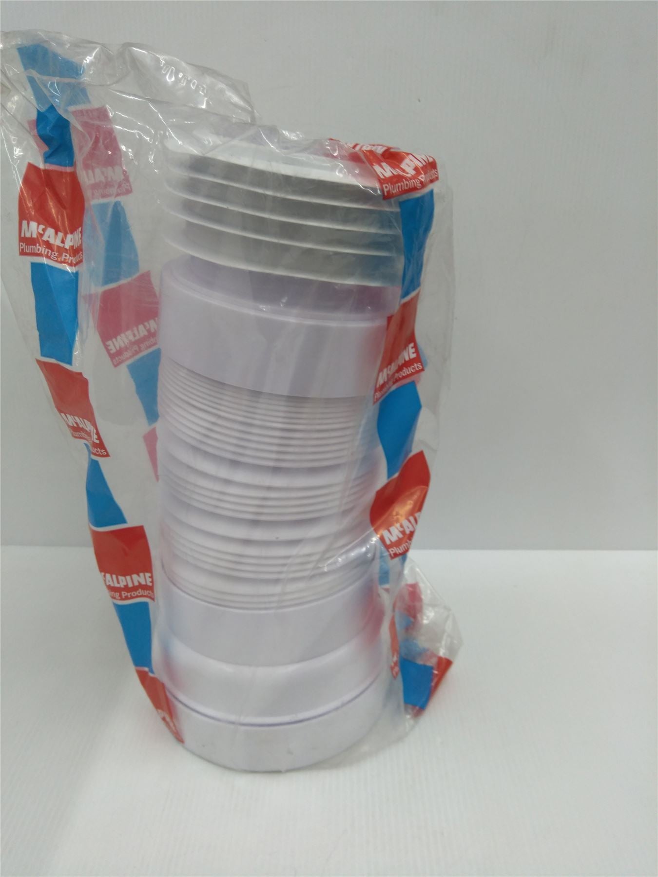 New McAlpine 4" Flexible Pan Connector WC-F23R