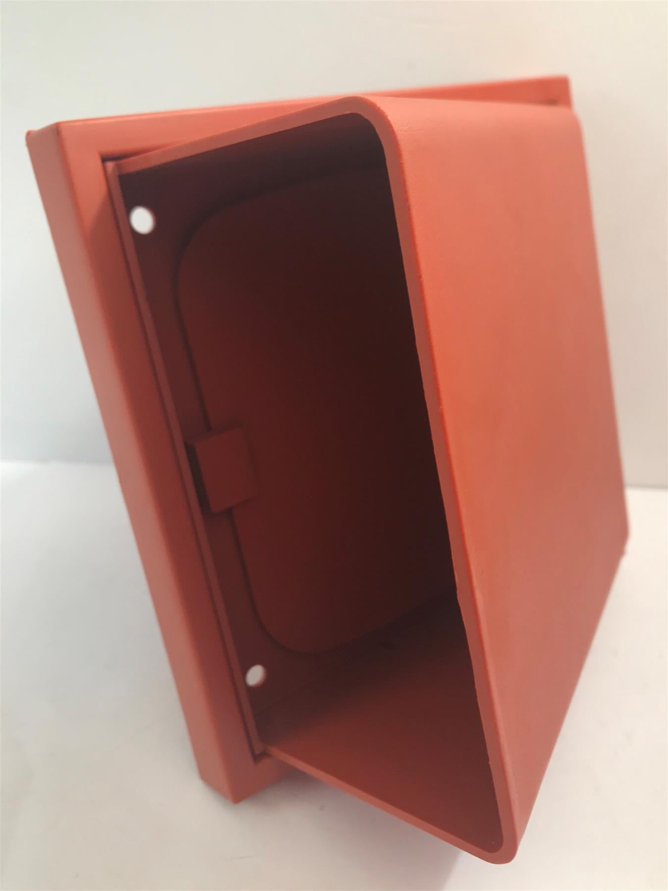 4" / 100mm Cowled Vent Extractor Ventilation Grille Terracotta
