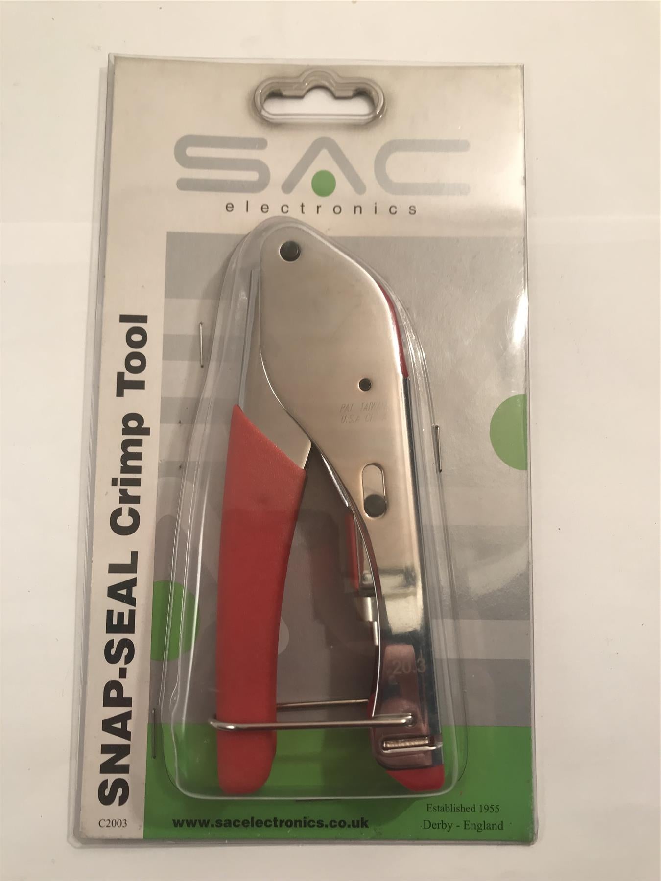 SAC Electronics  C2003  Snap-Seal Crimp Tool