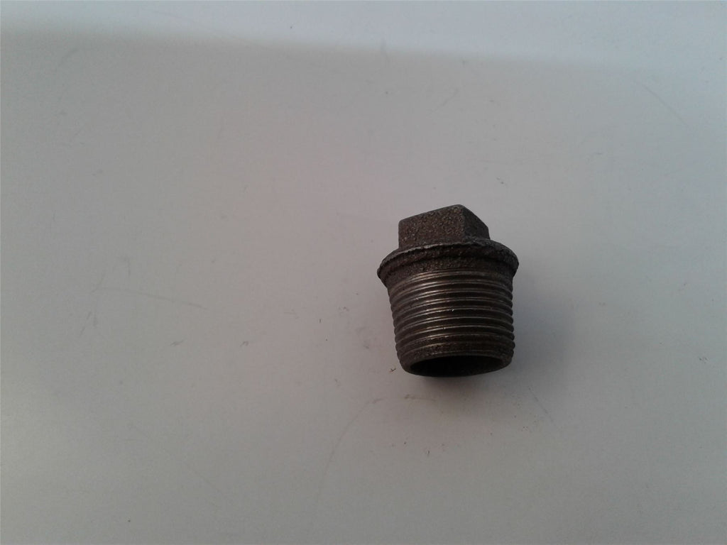 NEW MALLEABLE IRON STOP END BLANKING PLUG GALVANISED SIZES 3/4"BSPT