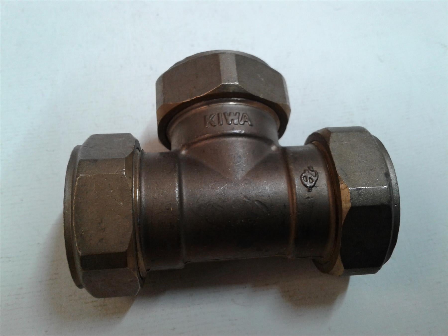 Brass Compression 28mm Equal Tee EN1254-2 BSP CB 543455 (each)