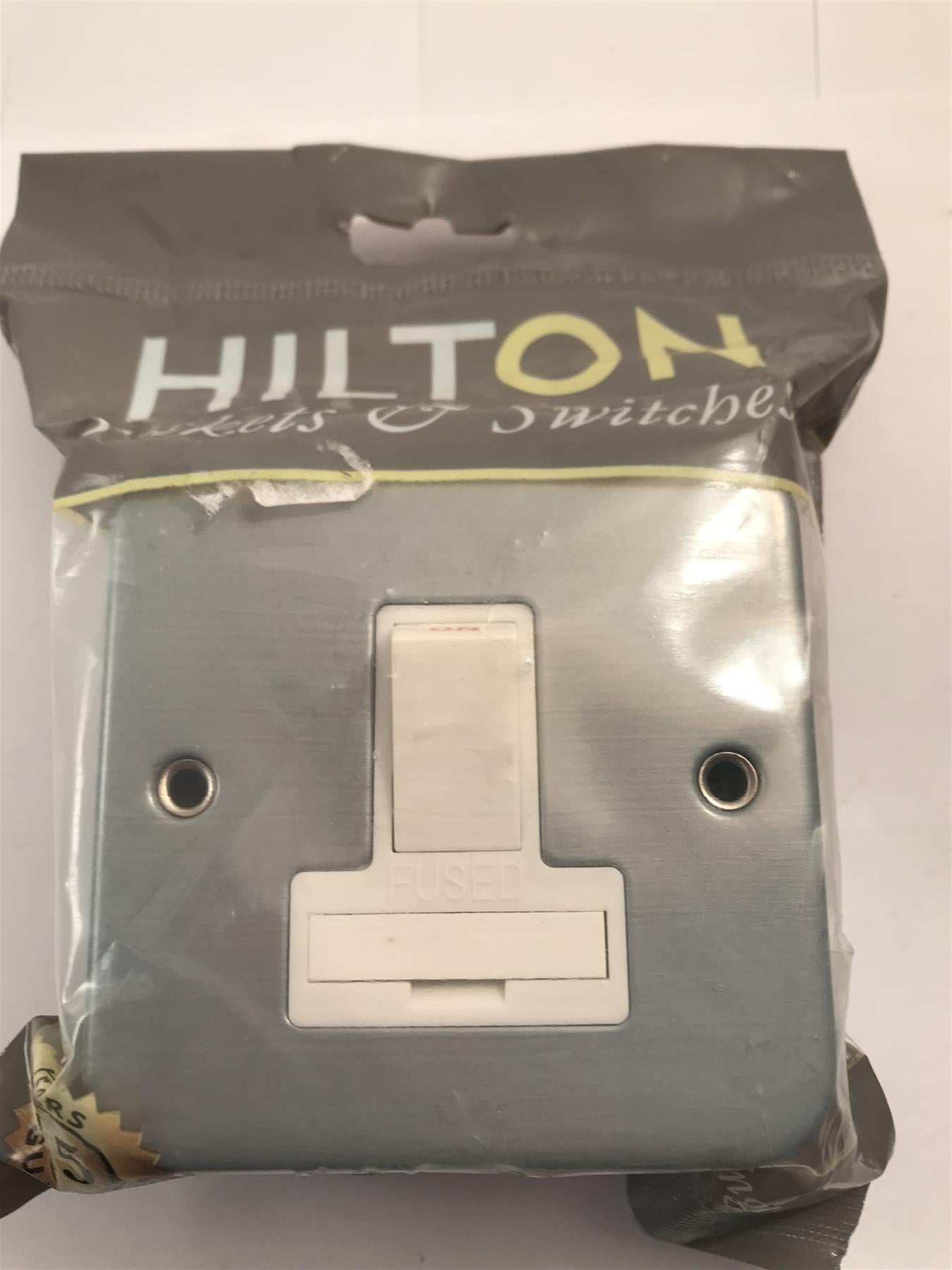 Hilton 13A Fused DP Switch Metal Clad  BS1363