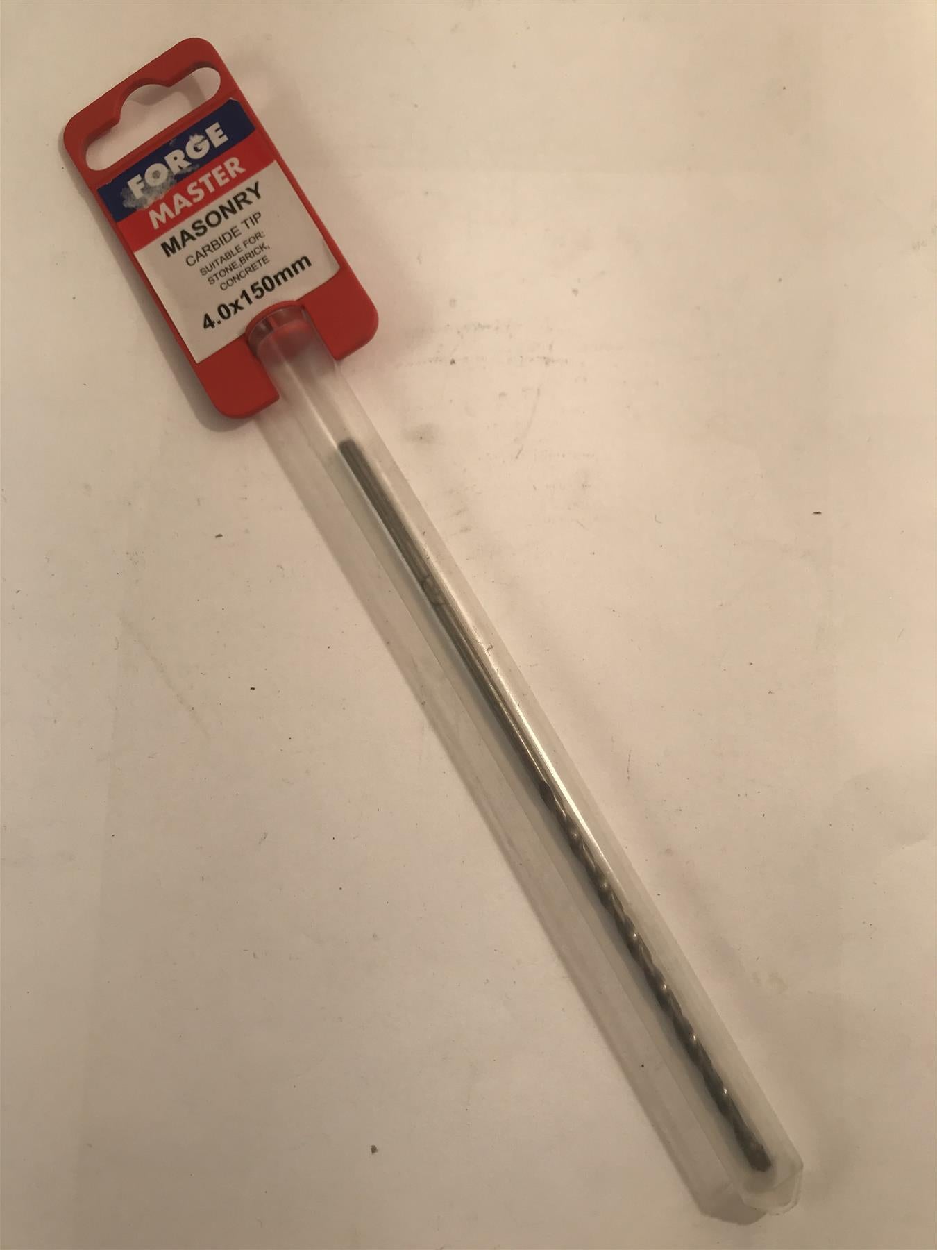 Forge Master Masonry Drill Bit 4 x 150mm FMMAS4150