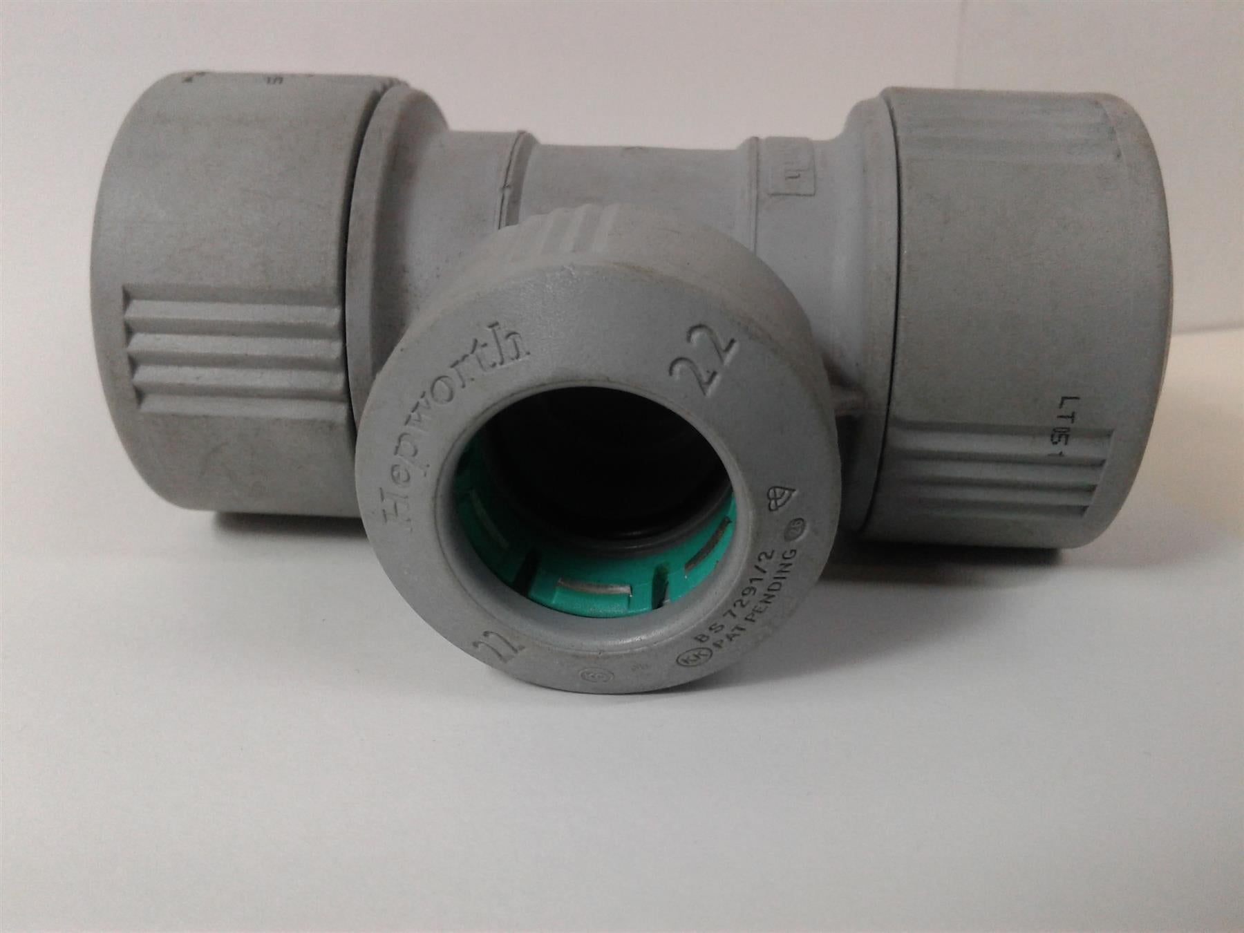NEW HEPWORTH HEP2O 28mm REDUCING TEE PIPE FITTING (EACH) HD13/28