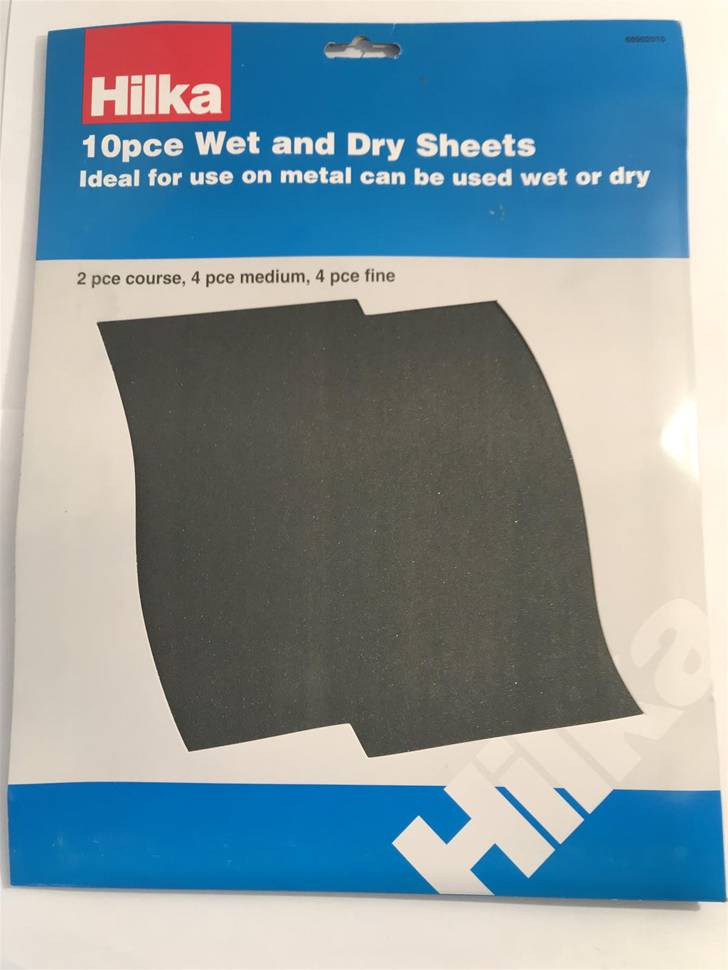 Hilka 10pc Wet and Dry Sheets Course, Medium, Fine 68902010