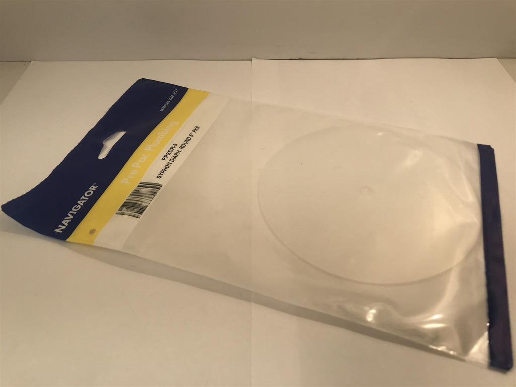 Navigator Syphon Diaphragm Round 5" (5 Pack) PPSDR-5